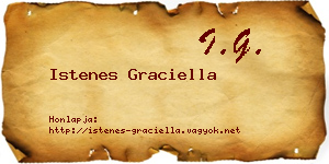 Istenes Graciella névjegykártya